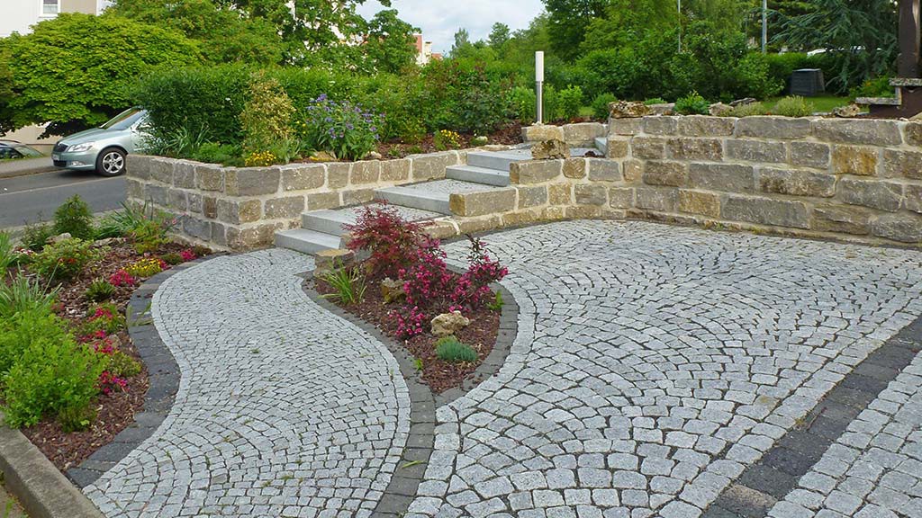 Pflasterarbeiten von Außengestaltung Vogt